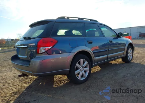 2009 Subaru Outback 2.5I из США, поврежденный, VIN 4S4BP60C897325626